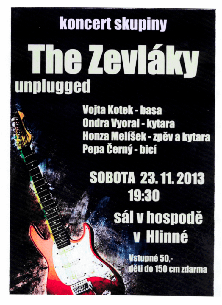 Koncert skupiny The Zevláky
