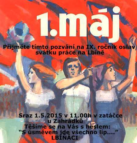 Lbínský 1. máj 2015