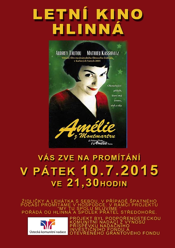 letní kino Amélie