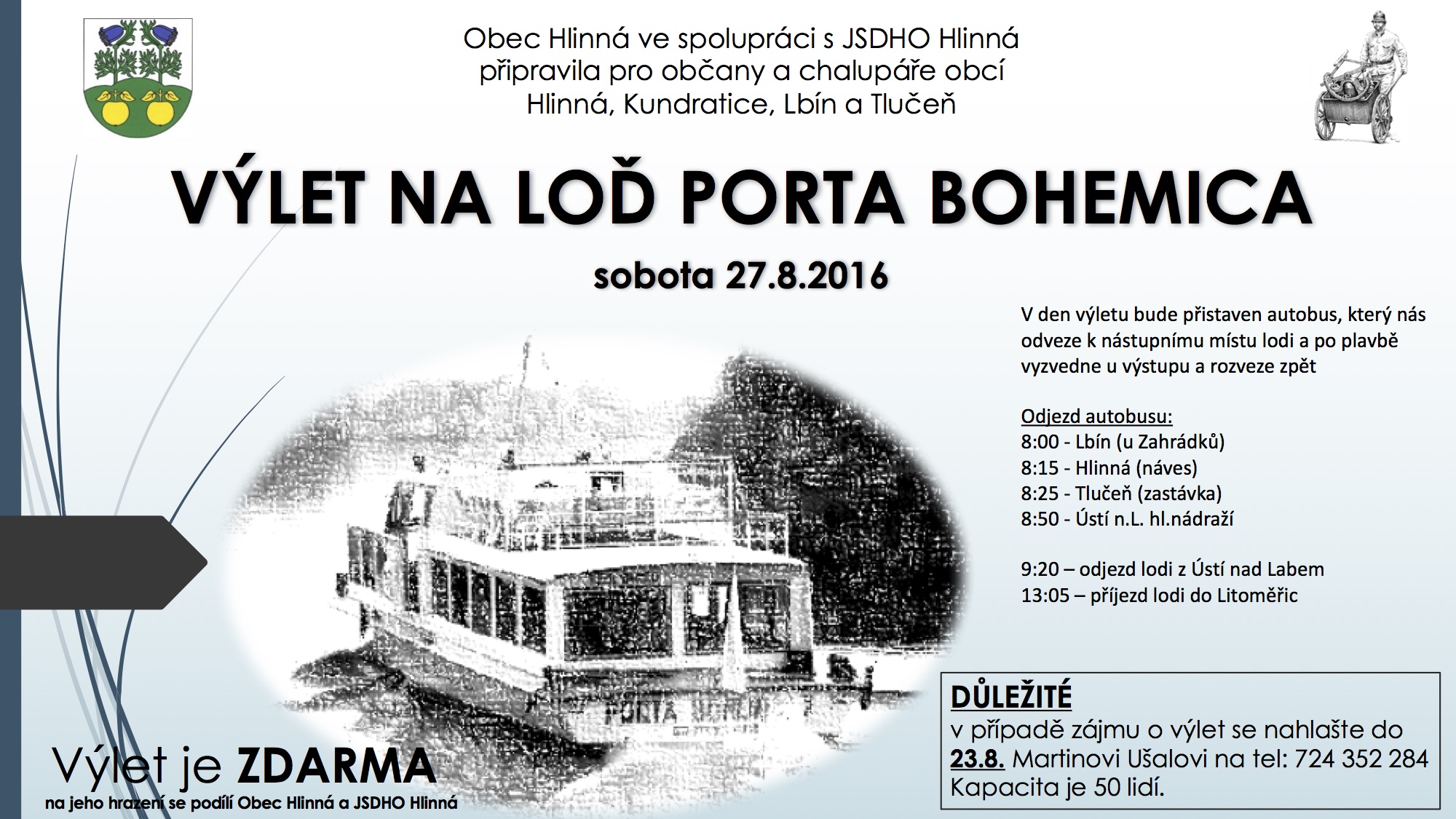 Výlet na lod